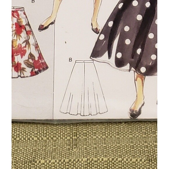 Burda Studio 4859 Unopened Canadian Sewing Pattern, Women's Flared Skirt - Picture 3 of 6